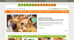 Desktop Screenshot of citruscafeandcatering.com